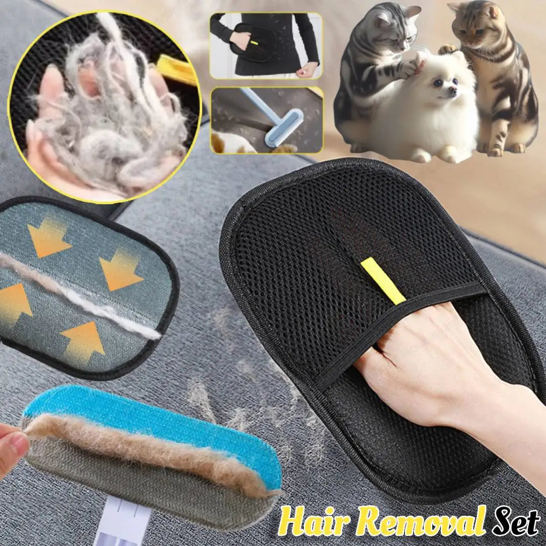 The Only Pet Grooming Glove You’ll Ever Need – 2-in-1 Magic for Dogs!